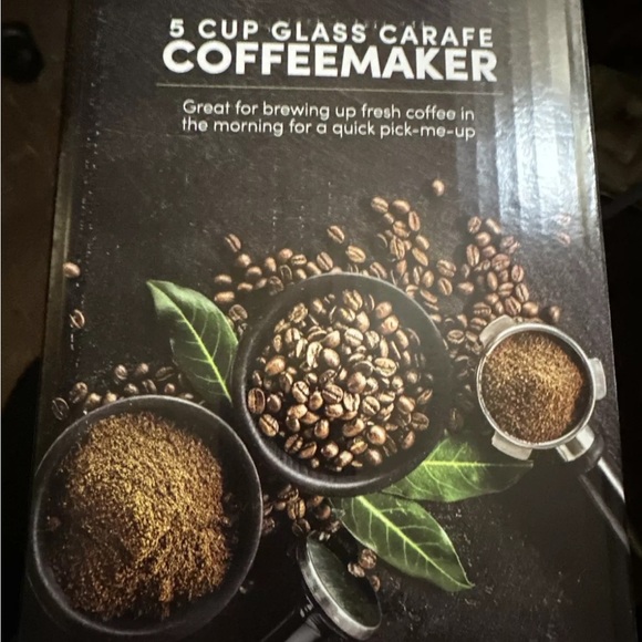 Elite Gourmet 5-Cup Automatic Brew & Drip Coffee Maker, Black - Picture 5 of 7